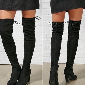 Stuart Weitzman highland suede boots size 6 (new)